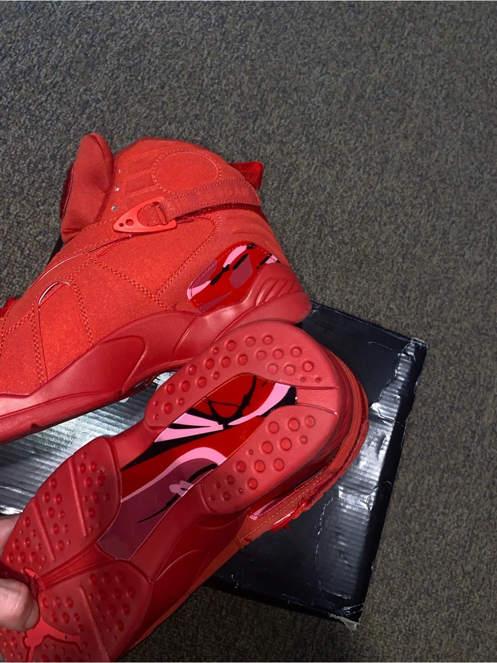 Jordan 8 retro Valentines Day